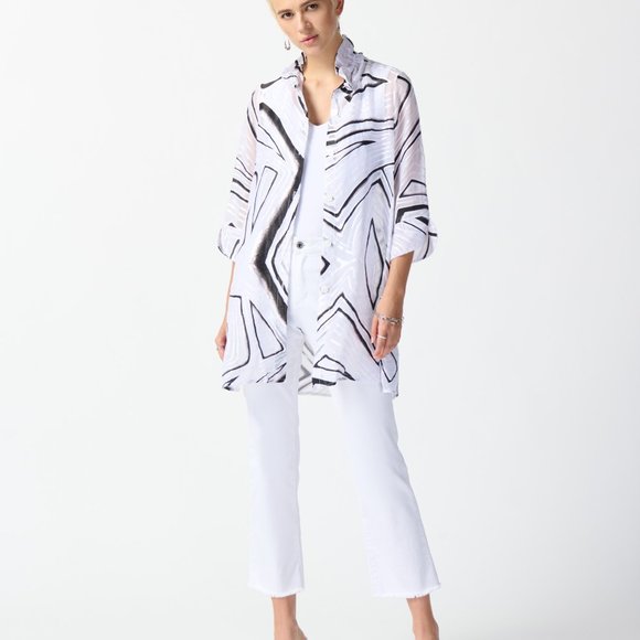 Joseph Ribkoff Shirt Blouse - Picture 3 of 4